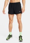 Nike Men's Fast 3INCH Short - Black reflective Silv