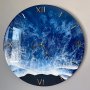 1set Large Round Clock Silicone Mold Roman Numerals Clock Silicone Mold Epoxy Clock Silicone Resin Mold Kit For Handmade DIY Jewelry Making Wall Hanging