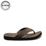 Leather Thong Plakkie Brown - 14
