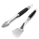 Weber Precision Grill Tongs & Spatula Set