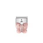 Composable Classic Link With Pink Butterfly