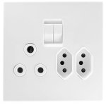 Topaz - 4X4 1X - 16A & 2X - 16A New Sa Sockets
