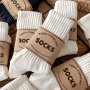 6pairs Men's Casual Business Socks Breathable Comfy Sweat Absorption Anti-odor Crew Socks Men's Socks For Summer