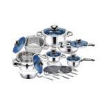 Smte Dh 30 Piece Stainless Steel 7 Layer Capsuled Bottom Cookware Set With Keychain