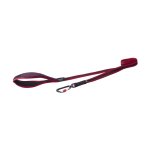 Rogz Dog Airtech Classic Lead Large - Rock Red