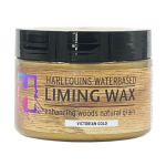 Harlequin- Waterbased Liming Wax Victorian Gold- 250ML & Mutton Cloth 200G