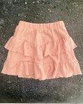 Zara Pink Ruffled Skirt 11 12Y