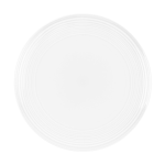 - Embossed Lines Charger Choose From 2 Colours - Whisper White