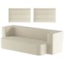 1S Convertible Folding Sofa Bed Comfy Couch For Bed Guest Living Room