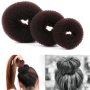 1PC Donut Hair Bun Maker Solid Hair Styling Tool Ponytail Holder Minimalist Hair Accessory