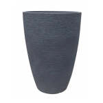 Modern Conic Japi Planter In Charcoal - 5 Sizes - Jumbo