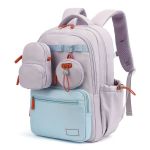 Backpack School Bags Student Pen Bag -set Of 3