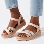 Multi Wedge Sandals - Pink - 9