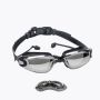 Anti-fog Electroplating Swimming Goggles Myopia Waterproof