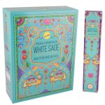 Indian Heritage White Sage High Perfume Incense Sticks Value Pack - Native American Smudge Alternative For Aura Purification & H