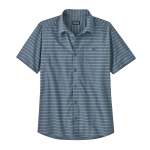 Mens Go To Shirt - - Swallowtail Geo: Still Blue XL