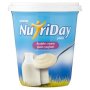 Danone Nutriday Double Cream Plain Yoghurt 1KG