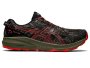 ASICS Men's Fuji Lite 3 Trail -mantle Green/cherry Tomato - UK9.5