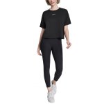 Metallic Logo Tee -black