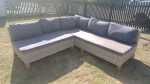 L Shaped Wicker Patio Set