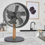 Nordic Desk Fan Slate Grey