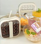 2-IN-1 Ice Ball Maker Bottle With Lid - Pink