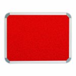 Info Board Aluminium Frame - 900 600MM - Red