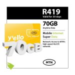 Mtn Super Data Mobile Internet 70GB