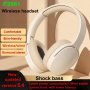 Wireless Head-mounted Headphones Noise-cancelling Multifunctional Headphones Wireless Mode Radio Mode Tf Card Mode Can Answer Calls Large Battery Long-lasting Stable Wireless Signal Transmission Portable