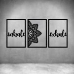 3 Piece Inhale Exhale - Rust Coat L 1000 X H 470MM
