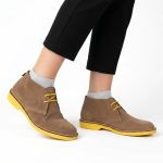 Leather Heritage Vilikazi- Yellow Sole tan Grain Suede - 9