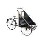 Bicycle Design Flower Planter Black HX7654