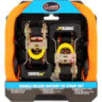 Double Deluxe Ratchet Tie Strap Set 4 Piece
