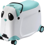 Panda Ride-on Trolley Suitcase Mint