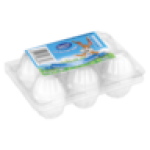 Candy Coated Milk Chocolate Hollow Eggs 6 Pack