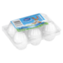 Candy Coated Milk Chocolate Hollow Eggs 6 Pack