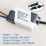 LED Driver 1-3W Dc 7-11V Psu