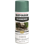 Rust-oleum Stops Rust Hammered Enamel - 340G - Deep Green