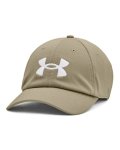 Men's Ua Blitzing Adjustable Hat - Khaki Gray Osfm