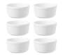 6 Piece Ramekin 9X4.5CM Plain Blanco Porcelain - Conti