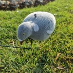 Pigeon Decoy - Three Rotating Pigeons Requires Batteries