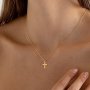 Vintage-style 18K Gold Plated Stainless Steel Pendant Necklace Classic And Timeless Chain For Everyday And Vacation Wear