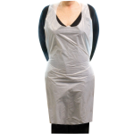 Plastic Apron 100S 10 Microns White clear