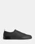 Calvin Klein Low Top Leather Sneaker - UK10 / Black