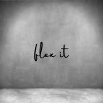 Flex It - L 450MM Grey Font 3