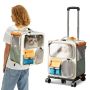 3-IN-1 Detachable Pet Pram Stroller - Foldable Pet Cart And Car Transporter