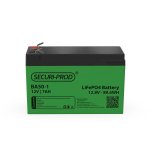 SECURI-PROD Battery Lithium 12V 7AH LIFEPO4