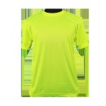 Lime Hiviz T Shirt 120G Micromesh Size S