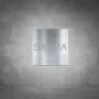 Sauna Sign - Brushed Stainless Steel