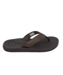 Mens Hush Puppy Strut FLOPS - 15 Brown